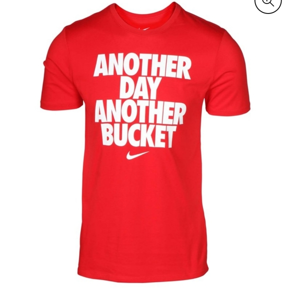 Nike Red Men's Dri-Fit Another Day Another Bucket T-Shirt